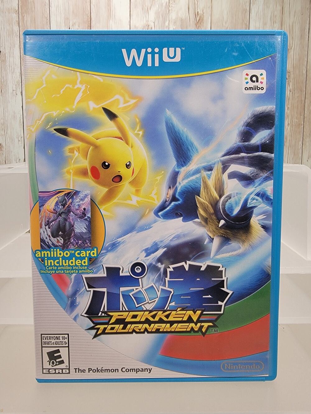 Pokken Tournament (Nintendo Wii U, 2016) Tested Pokémon Game Complete CIB